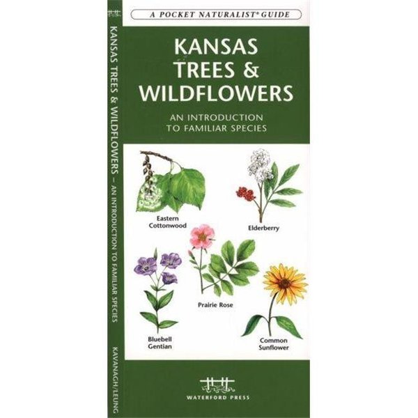 Waterford Press Waterford Press WFP1583554098 Kansas Trees and Wildflowers Book WFP1583554098